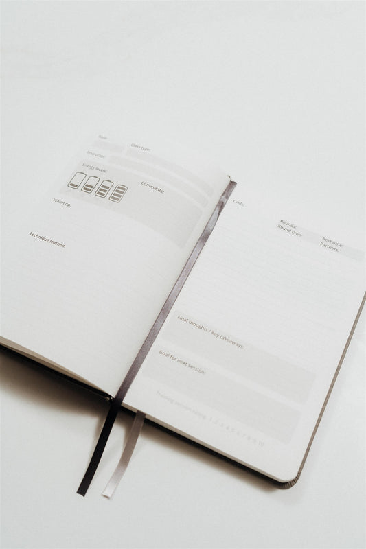 The MMA Journal lying open on a white surface
