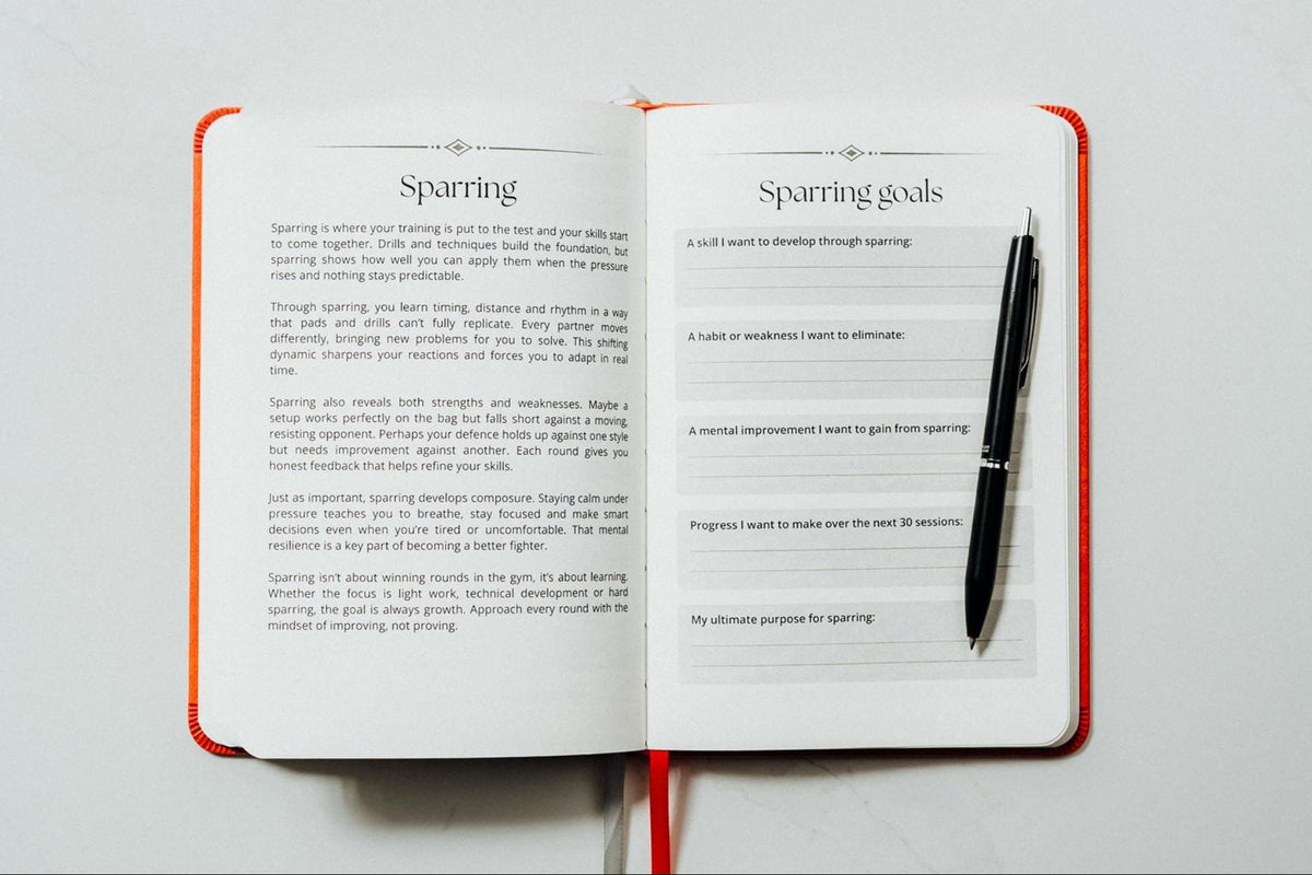 Sparring page and sparring goals page