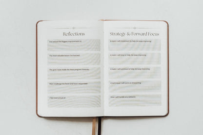 reflection and stategy & forward focus pages