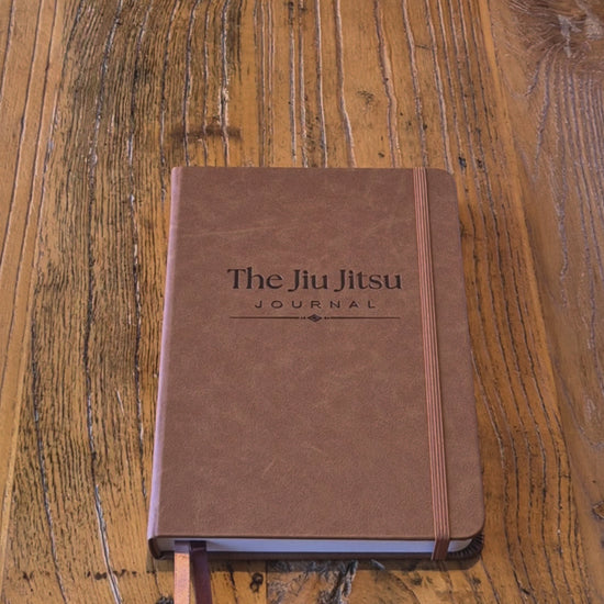 Video of The Jiu Jitsu Journal opening the pages