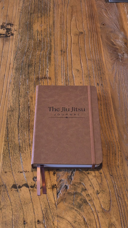 Video of The Jiu Jitsu Journal opening the pages